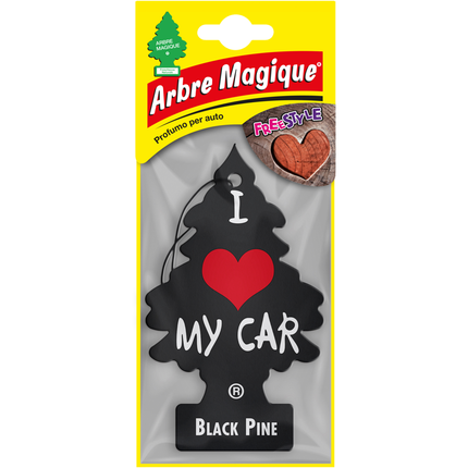 ARBRE MAGIQUE CLASSIC MONO BLACK PINE PROFUMO PER AUTO