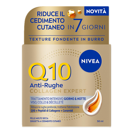 NIVEA VISO Q10 TRATTAMENTO INTENSIVO GIORNO & NOTTE ANTI RUGHE 50 ML