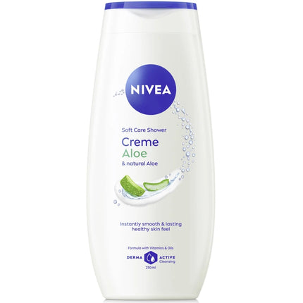 NIVEA DOCCIA CREME ALOE & NATURAL ALOE SOFT CARE 250 ML