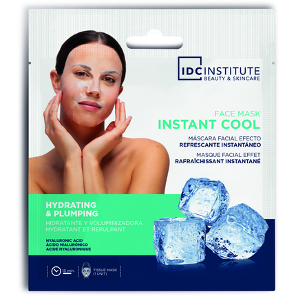 IDC INSTITUTE MASK FACE INSTANT COOL HYDRATING & PLUMING 30 GRAMMI