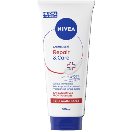 NIVEA HAND CREMA MANI REPAIR & CARE PELLE MOLTO SECCA 100 ML