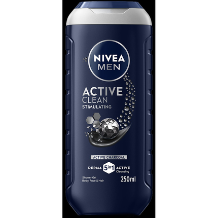 NIVEA FOR MEN DOCCIA ACTIVE CLEAN STIMULATING 250 ML