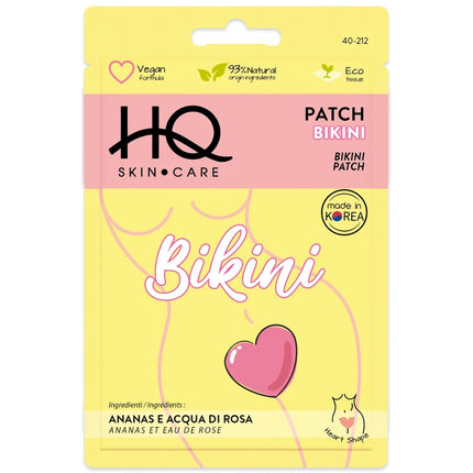 HQ SKIN CARE BIKINI PATCH ANANAS e ACQUA DI ROSA