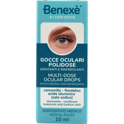 BENEXE' GOCCE OCULARI MULTIDOSE IDRATANTI E RINFRESCANTI 10 ML