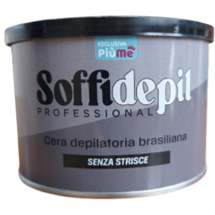 SOFFIDEPIL CERA DEPILATORIA BRASILIANA SENZA STRISCE PROFESSIONAL VASO 400 ML