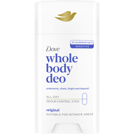 DOVE DEODORANTE WHOLE BODY ORIGINAL STICK 75 ML