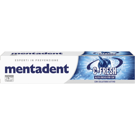 MENTADENT DENTIFRICIO C-FRESH CON COLLUTORIO ATTIVO 75 ML