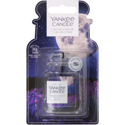 YANKEE CANDLE CAR JAR ULTIMATE DEODORANTE PER AUTO MIDSUMMERS NIGHT