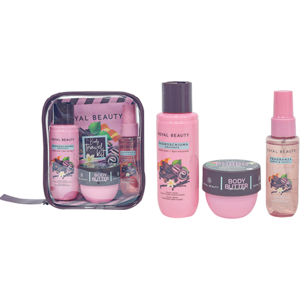 ROYAL BEAUTY BODY TRAVEL KIT MENTACIOCCOLATO