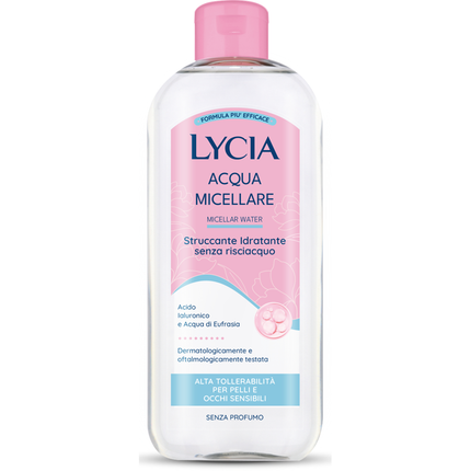 LYCIA ACQUA MICELLARE STRUCCANTE IDRATANTE SENZA RISCIACQUO 400 ML