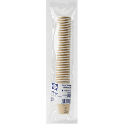 BIBO 50 BICCHIERI PER BEVANDE CALDE AVANA SMART 75 ML