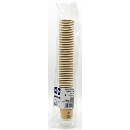 BIBO 50 BICCHIERI PER BEVANDE CALDE AVANA SMART 160-190 ML