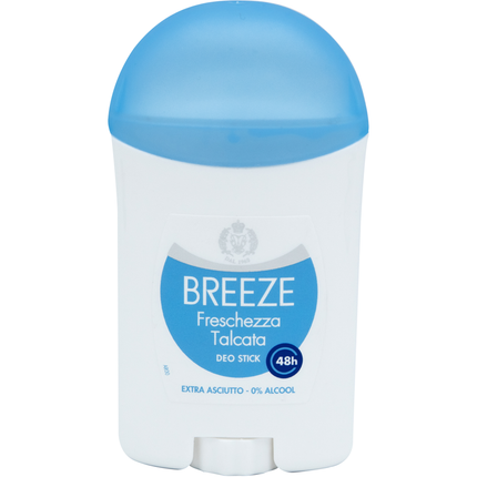 BREEZE DEODORANTE STICK FRESCHEZZA TALCATA 48H 40 ML