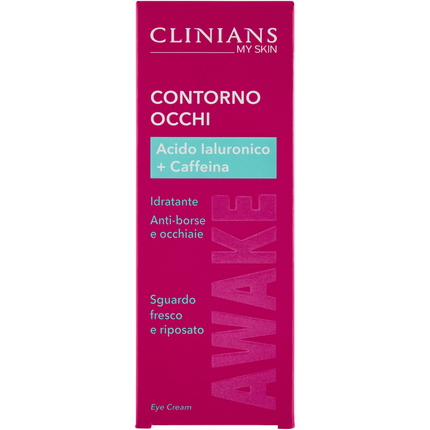 CLINIANS MY SKIN CONTORNO OCCHI IDRATANTE ANTI BORSE e OCCHIAIE 15 ML
