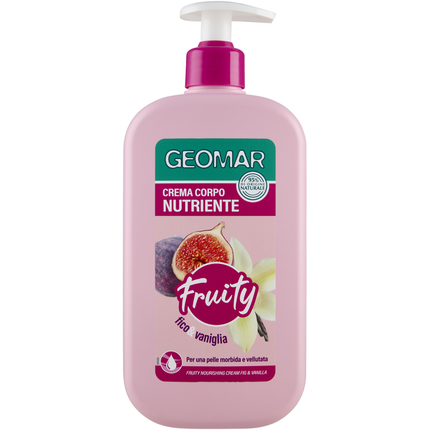 GEOMAR FRUITY CREMA CORPO NUTRIENTE FICO & VANIGLIA 500 ML