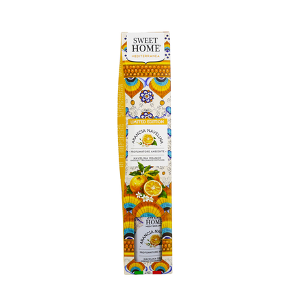 SWEET HOME PROFUMATORE AMBIENTE CON BASTONCINI ARANCIA NAVELINA 100 ML