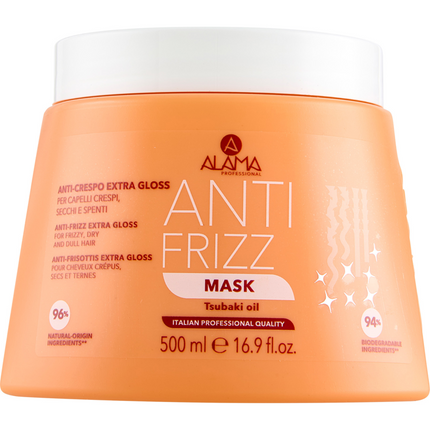 ALAMA ANTI FRIZZ MASK ANTI CRESPO EXTRA GLOSS 500 ML