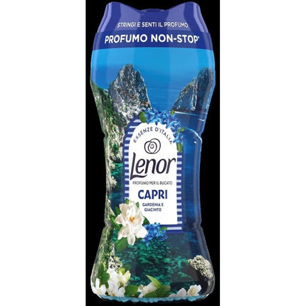 LENOR PERLE PROFUMATE PER IL BUCATO CAPRI GARDENIA E GIACINTO 195 GRAMMI