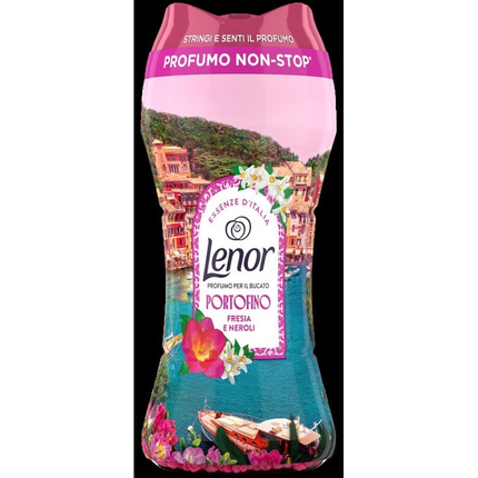LENOR PERLE PROFUMATE PER IL BUCATO PORTOFINO FRESIA E NEROLI 195 GRAMMI