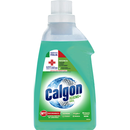 CALGON GEL IGIENE + ANTICALCARE DISINFETTANTE PER LAVATRICE 1,5 LITRI