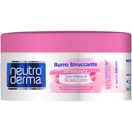 NEUTRO DERMA BURRO STRUCCANTE ARGAN & KARITE' VASO 150 grammi