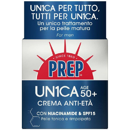 PREP UNICA CREMA VISO FOR MEN AGE 50+ ANTI ETA' 75 ML