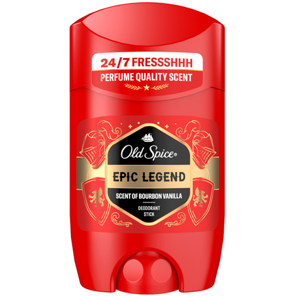 OLD SPICE DEODORANTE STICK EPIC LEGEND PROFUMO BURBON VANILLA 50 ML