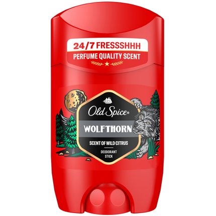 OLD SPICE DEODORANTE STICK WOLFTHORN PEOFUMO WILD CITRUS 50 ML