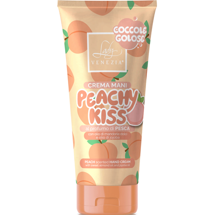 LADY VENEZIA COCCOLE GOLOSE CREMA MANI PEACHY KISS TUBO 100 ML