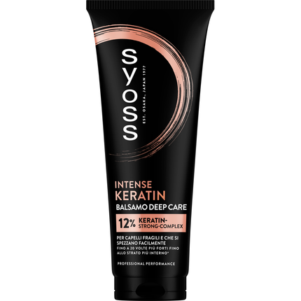 SYOSS BALSAMO DEEP CARE INTENSE KERATIN PER CAPELLI FRAGILI 250 ML