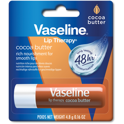 VASELINE LIP THERAPY BURROCACAO COCOA BUTTER 48h IDRATAZIONE
