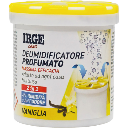 IRGE DEUMIDIFICATORE 2in1 ANTIUMIDITA' E ANTIODORE VANIGLIA 70 GRAMMI