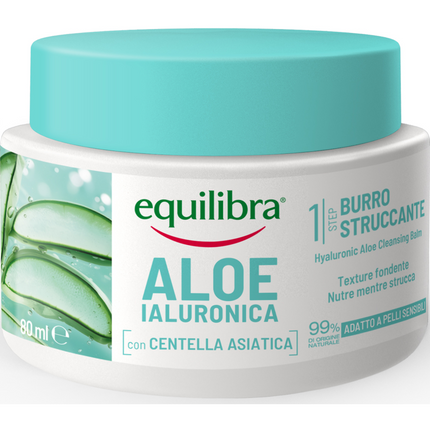 EQUILIBRA ALOE IALURONICA BURRO STRUCCANTE VASO 80 ML