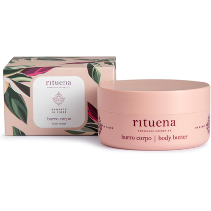 RITUENA DAMASCO IN FIORE BURRO CORPO VASO 250 ML