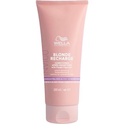 WELLA PROFESSIONALS INVIGO BLONDE RECHARGE CONDITIONER COOL BLONDE SILVER 200 ML