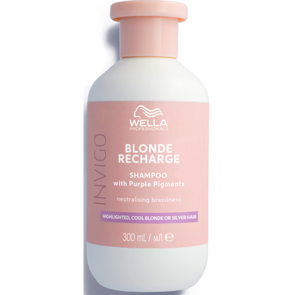 WELLA PROFESSIONALS INVIGO BLONDE RECHARGE SHAMPOO COOL BLONDE SILVER 300 ML