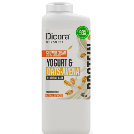 DICORA SHOWER CREAM YOGURT & OATS AVENA 750 ML