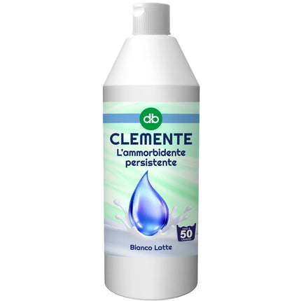 CLEMENTE L'AMMORBIDENTE PERSISTENTE BIANCO LATTE 50 LAVAGGI 1 LT
