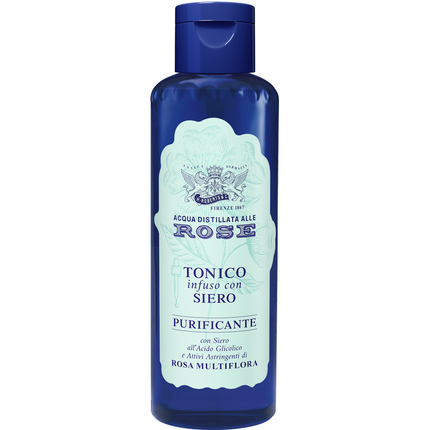 ACQUA ALLE ROSE DISTILLATA TONICO INFUSO CON SIERO PURIFICANTE ROSA MULTIFLORA 150 ML