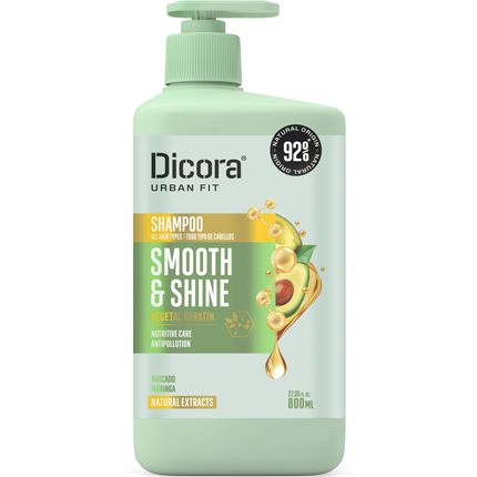 DICORA URBAN FIT SHAMPOO SMOOTH SHINE 800 ML