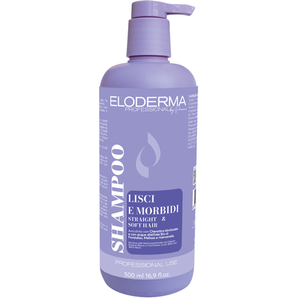 ELODERMA PROFESSIONAL BY PROVIVE SHAMPOO CAPELLI LISCI E MORBIDI 500 ML
