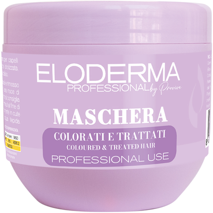 ELODERMA PROFESSIONAL BY PROVIVE MASCHERA CAPELLI COLORATI E TRATTATI 500 ML