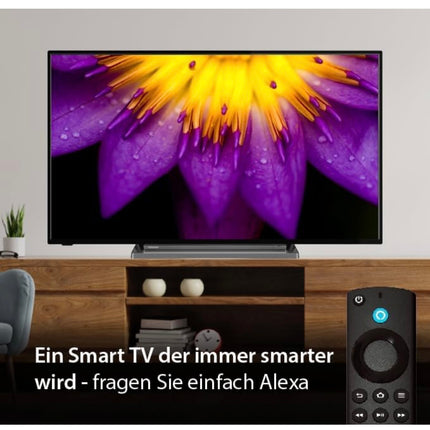 OFFERTA TOSHIBA SMART TV 65 Pollici ULTRA HD 4k Design Slim DVB-T2 Dolby vision HDR10 + staffa supporto