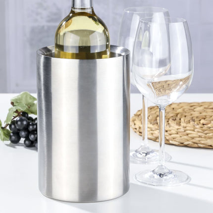 Refrigeratore Vino 12x20 cm Acciaio Inox