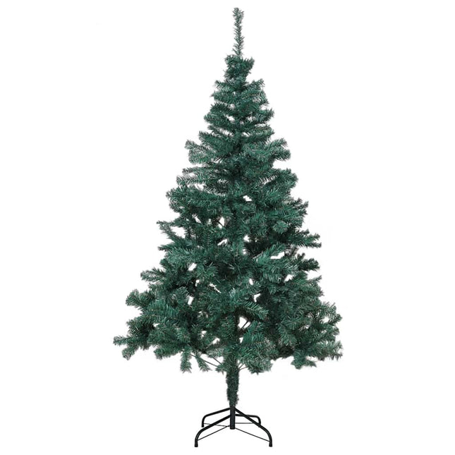 HI Albero di Natale con Supporto in Metallo Verde 180 cm