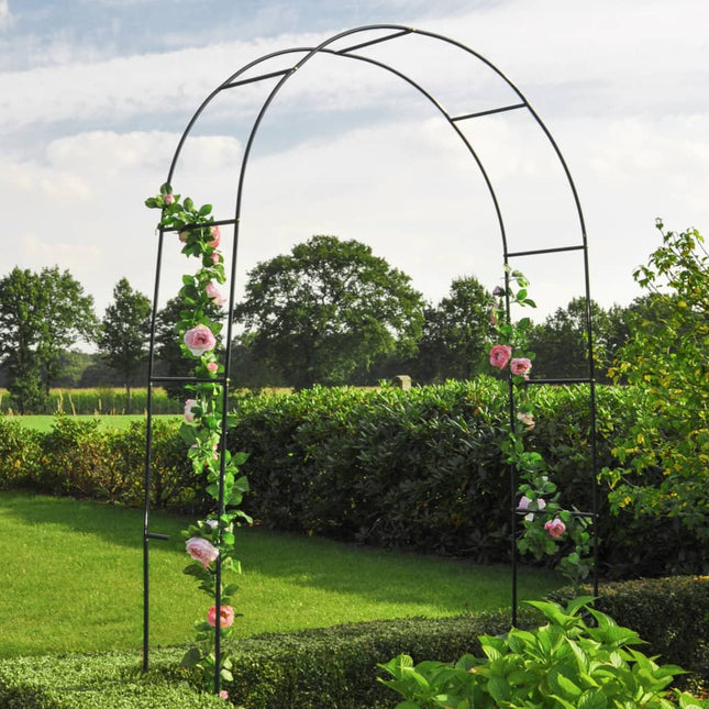 Arco da Giardino per Rose 140x38x240 cm in Acciaio