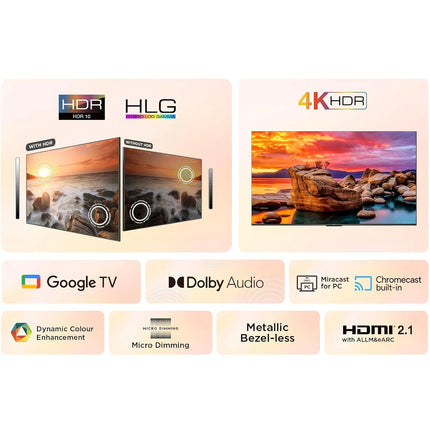 SMART TV 4k TCL 55V6B TV 55”, 4K HDR OFFERTA