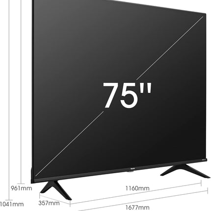Hisense SMART TV 75 Pollici UHD 4K Dolby Vision Controlli Vocali HEVC OFFERTA ✅