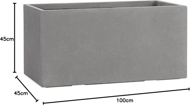 Fioriera Vaso per Fiori con Fondo Chiuso