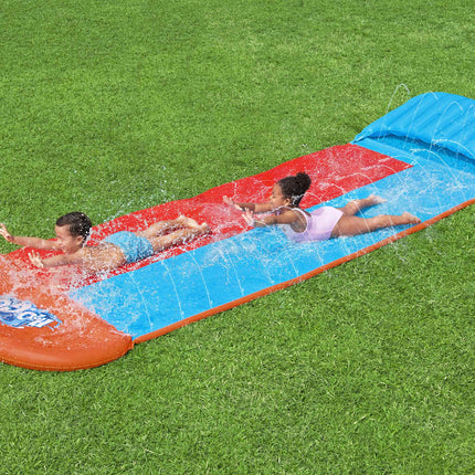 Bestway H2OGO Doppio Scivolo d'Acqua Tsunami Splash Ramp